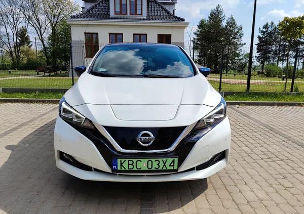 samochody osobowe Nissan Leaf cena 71500 przebieg: 85000, rok produkcji 2018 z Bochnia